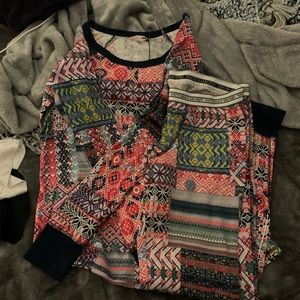 Victoria Secret Patcheork PJs